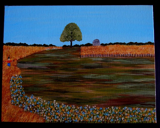 At the Edge of the Wheatfield